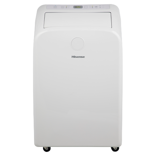 Hisense - Refurbished Excellent - 8,000 BTU Smart Portable Air Conditioner with Wi-fi and Remote Control - White
