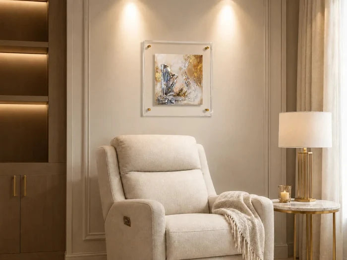 Hodu LaHashem Painted Frame Wall Art | Judaica Modern Art