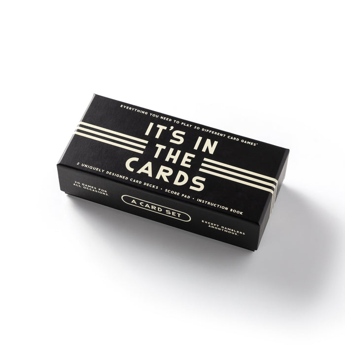 It's In The Cards Playing Card Game Set Playing Cards Brass Monkey