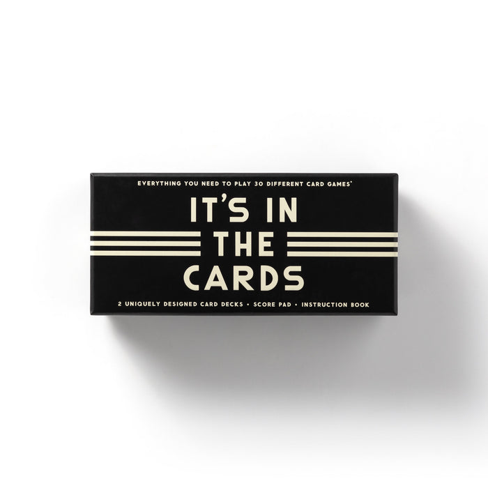 It's In The Cards Playing Card Game Set Playing Cards Brass Monkey