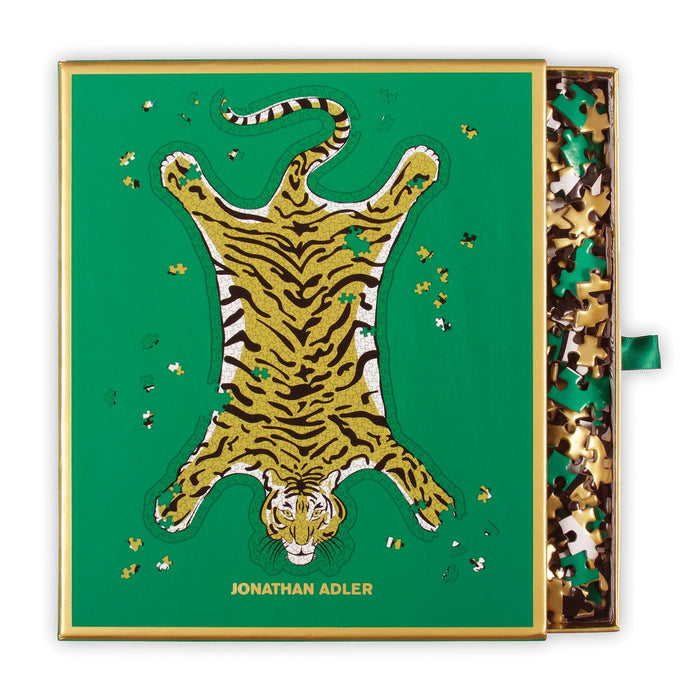 Jonathan Adler Safari 750 Piece Shaped Foil Puzzle 750 Piece Puzzles Jonathan Adler Collection