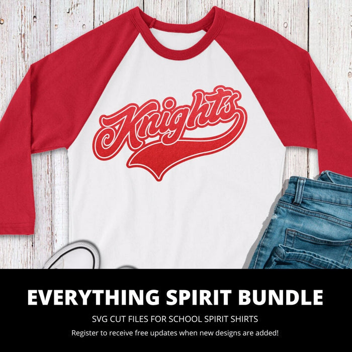 Knights Everything Spirit Bundle | SVG DXF EPS PNG Cut Files