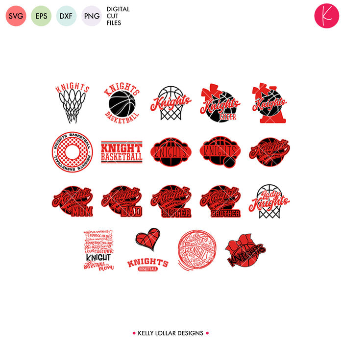 Knights Everything Spirit Bundle | SVG DXF EPS PNG Cut Files