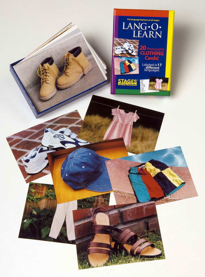 Lang-O-Learn Clothing Cards