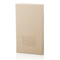 Leather Sukkos booklet from the Waterdale Collection in gold, with the Ushpizin, lulav brachos and Kiddush, for Sukkos