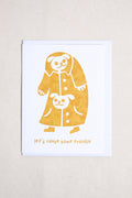 Let's Cause Trouble Greeting Card