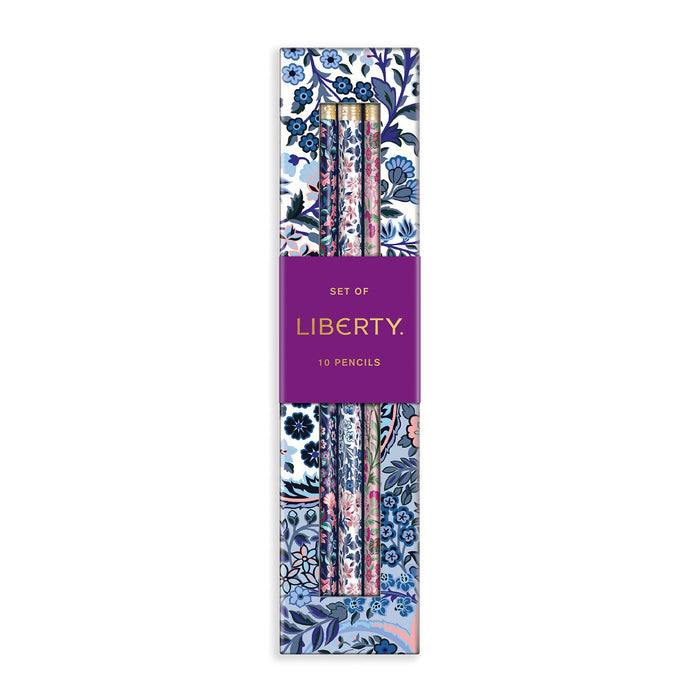 Liberty Tanjore Gardens Pencil Set Pens & Pencils Liberty London