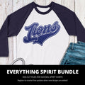 Lions Everything Spirit Bundle | SVG DXF EPS PNG Cut Files