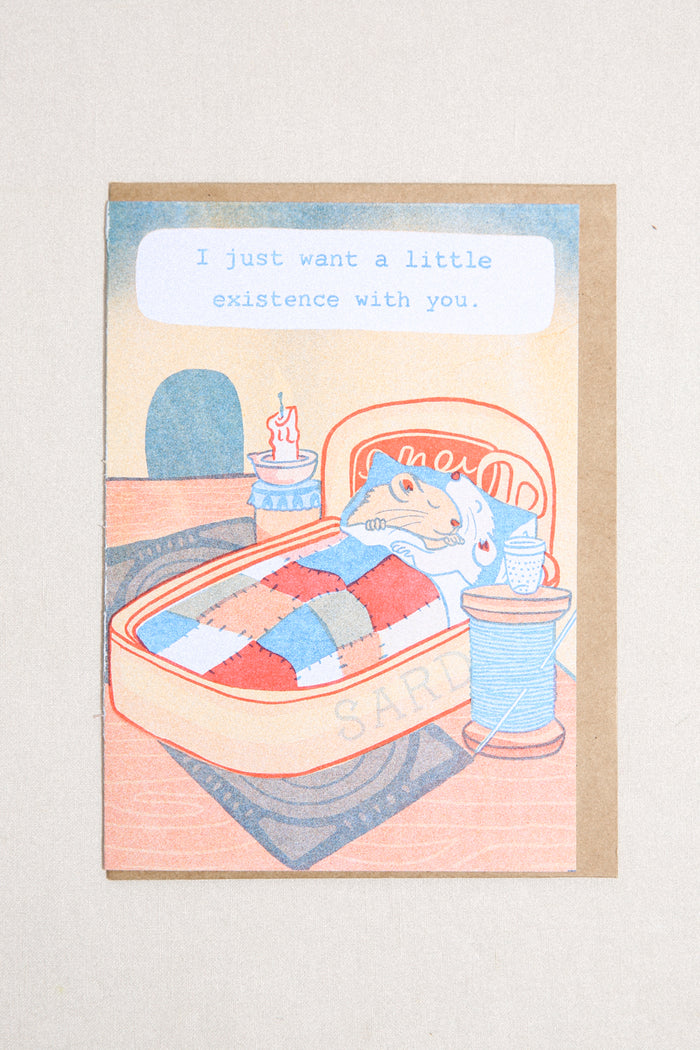 Little Existence Greeting Card