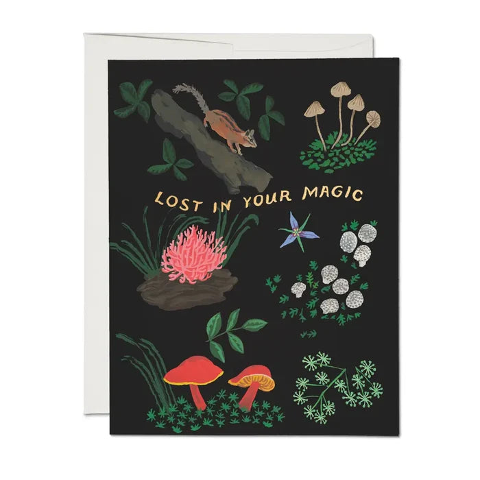 Lost in Your Magic Greeting Card