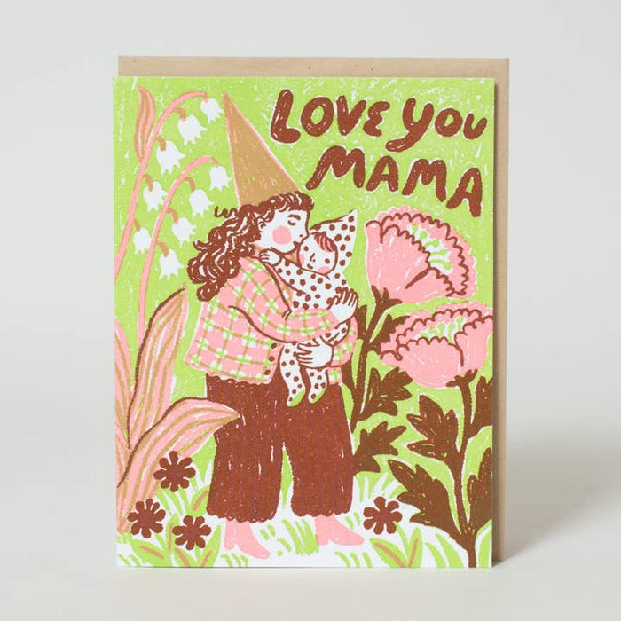Love You Mama Greeting Card