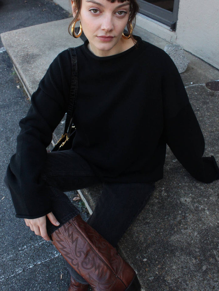 Luca Pima Cotton Pullover