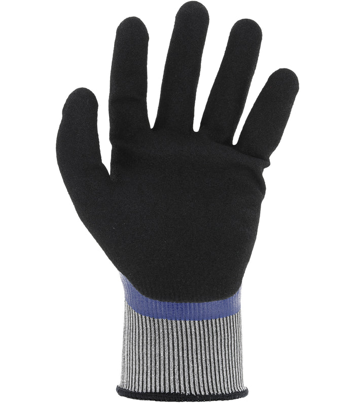 Mechanix Wear Coated-Knit Work Gloves Speedknit Shield C4, Blue (Sizes SM, MD, LG, XL and XXL)