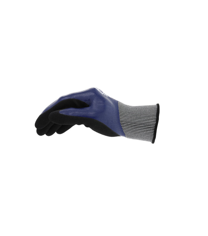 Mechanix Wear Coated-Knit Work Gloves Speedknit Shield C4, Blue (Sizes SM, MD, LG, XL and XXL)