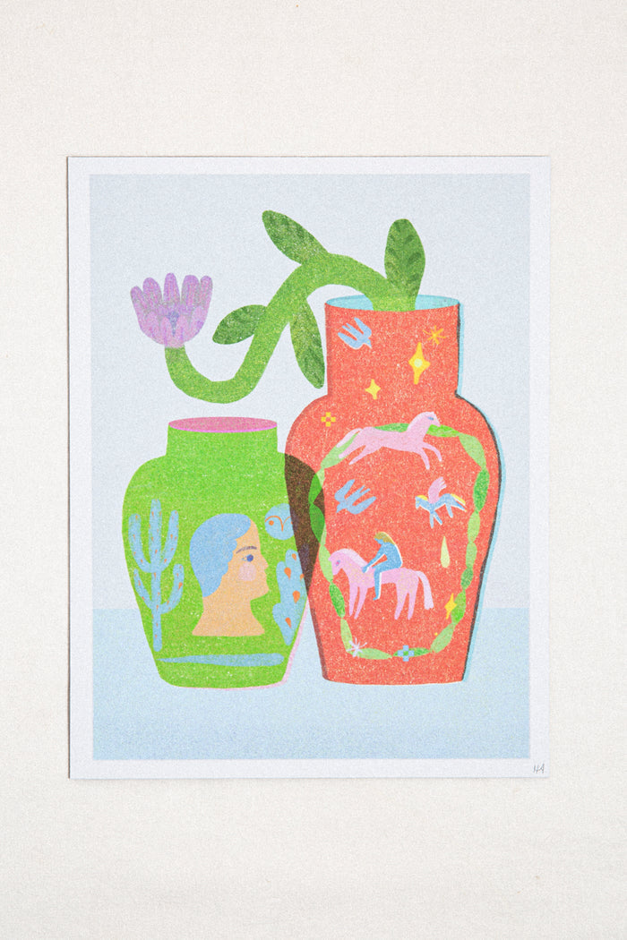 Meeting / Art Print