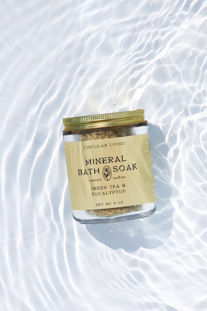 Mineral Bath Soak Jar