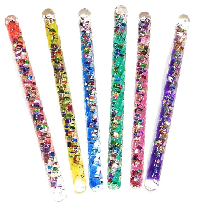 Mini Spiral Glitter Wand