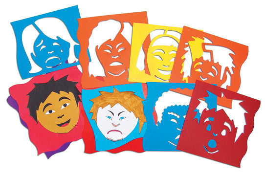 Mix & Match Emotion Stencils
