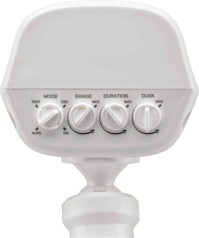 Mr Beams Wired Pro 3-Head Outdoor Motion Sensing LED Security Light, 3900 Lumens, White, 1-Pack