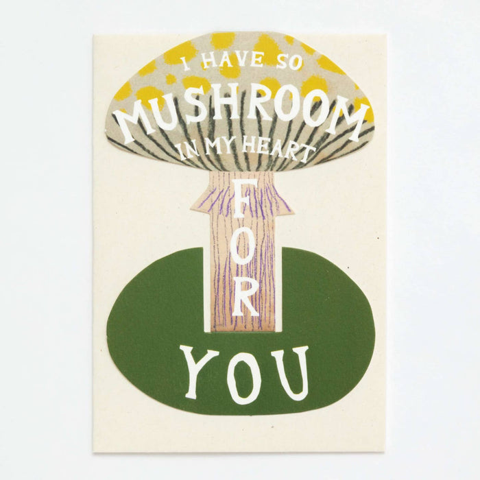 Mushroom Love Standing Greeting Card