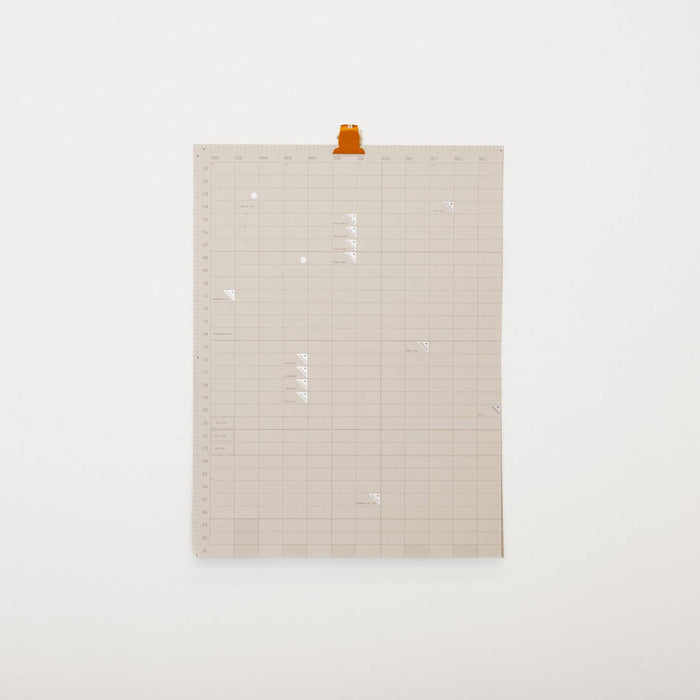 Open Dated Wall Calendar