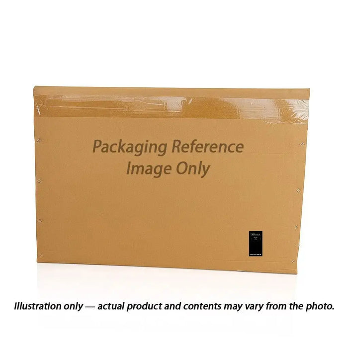 Painted by Batya Jerusalem painting in kraft packaging box with black label, ready for delivery or display as wall art.
