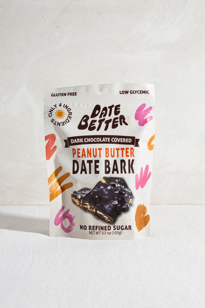 Peanut Butter Date Bark