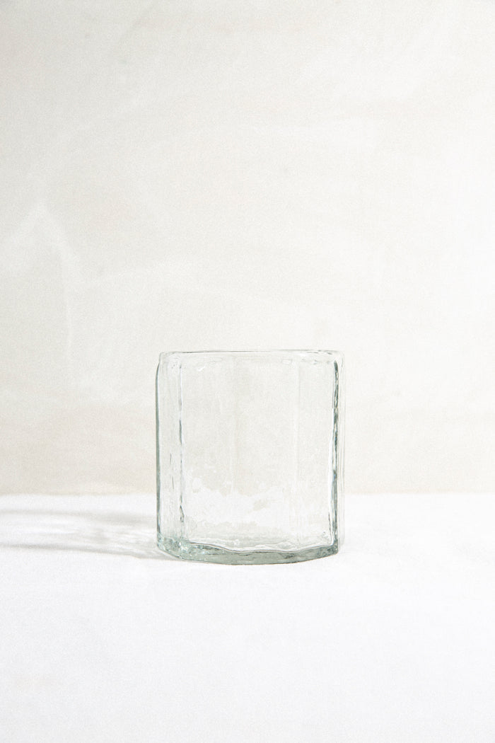 Pebbled Edge Glassware