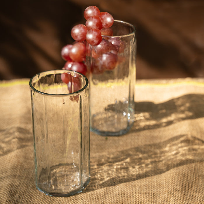 Pebbled Edge Glassware