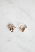 Petite Joan Earrings - Brass