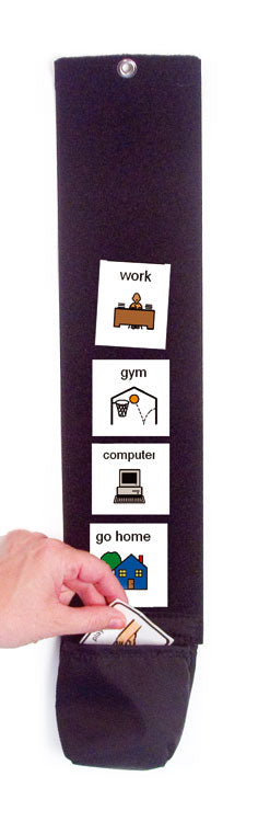 Picture Schedule w/Pocket - Vertical
