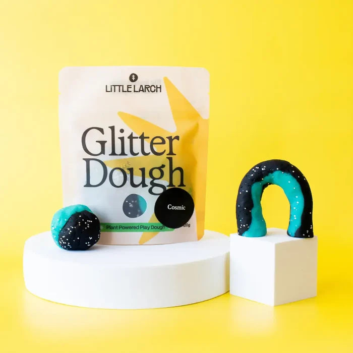 Plant Powered Glitter Play Dough