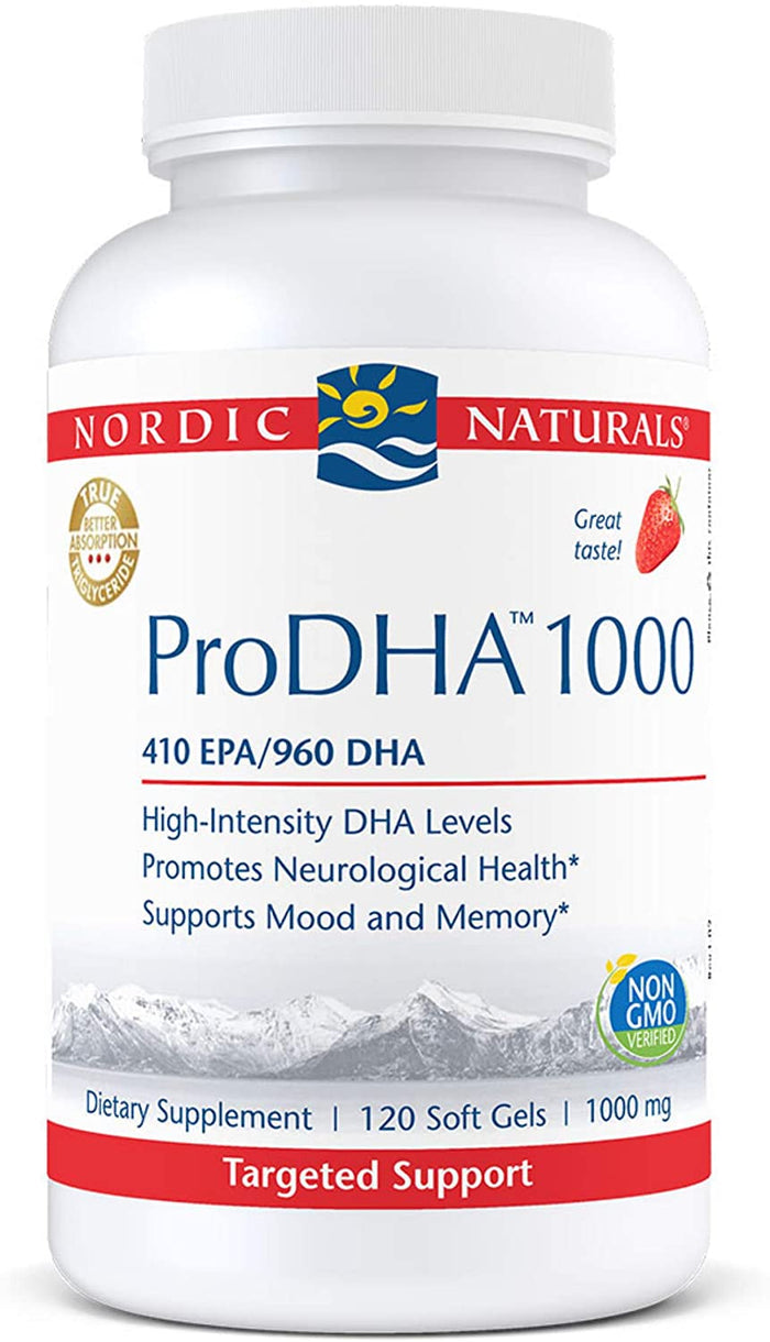 ProDHA Strawberry 500 mg - Nordic Naturals