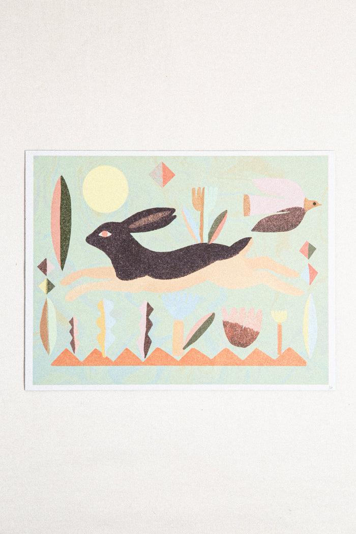 Rabbit Run / Art Print