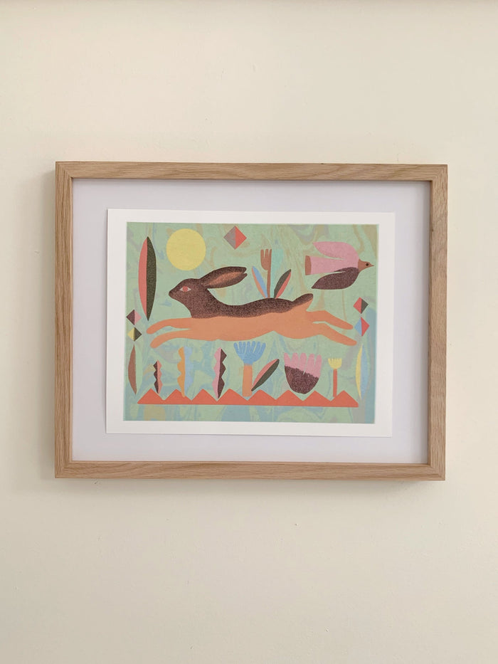Rabbit Run / Art Print