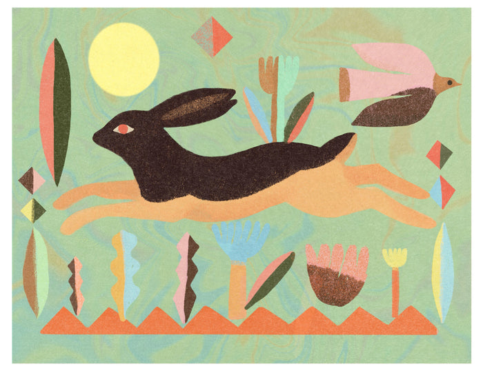 Rabbit Run / Art Print