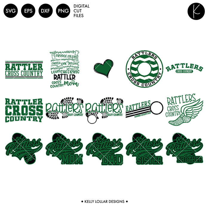 Rattlers Everything Spirit Bundle | SVG DXF EPS PNG Cut Files