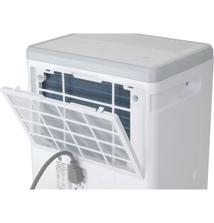 Restored Haier QDHR20LZ 20-Pint 3-Speed LED Digital Controls Portable Dehumidifier, White (Factory Refurbished)