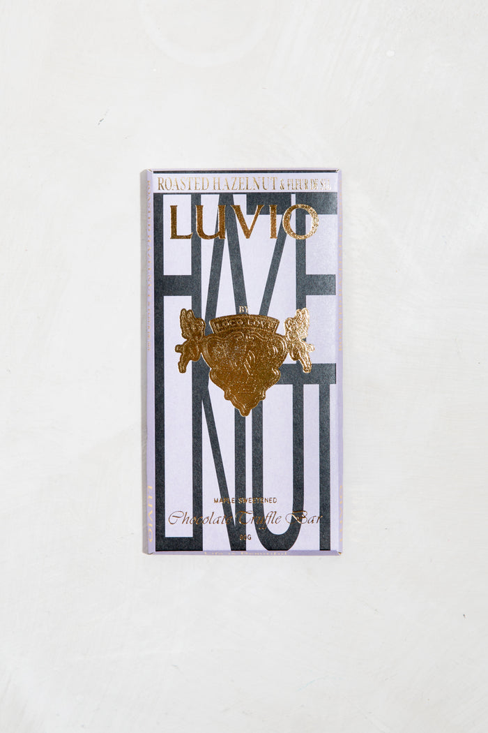 Roasted Hazelnut Luvio Bar