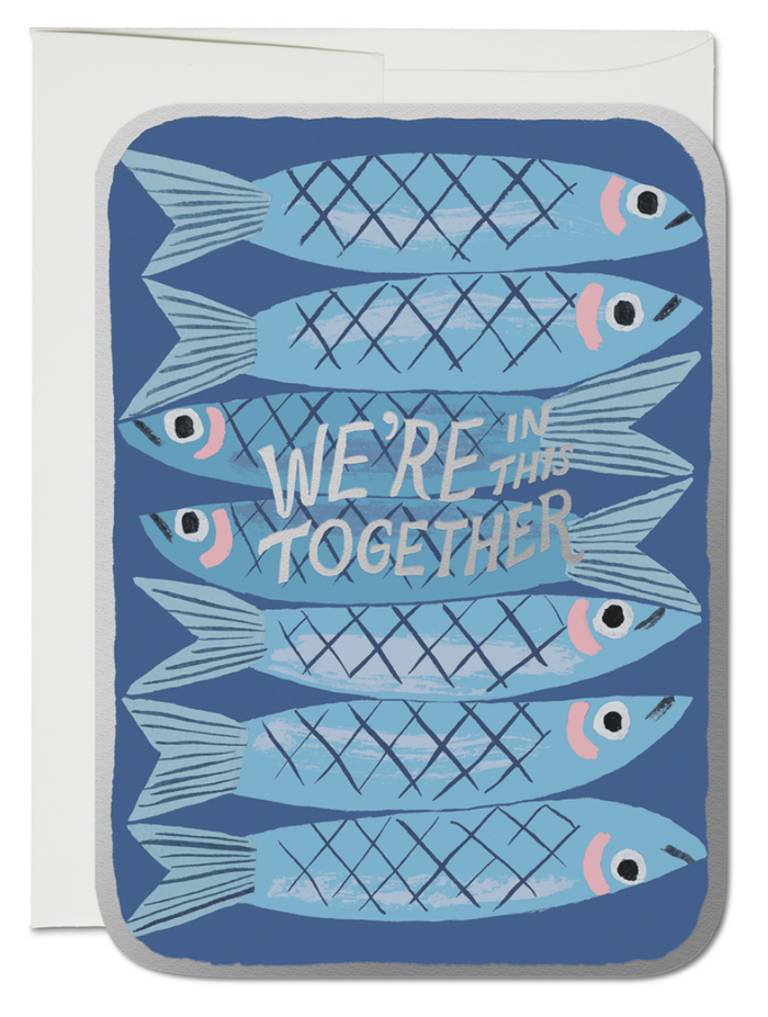 Sardines Greeting Card