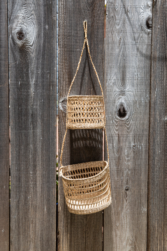 Seagrass Hanging Basket
