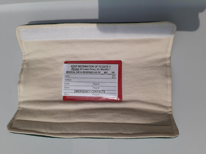 Seat Belt Cover with File of Life