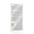 Shir Hashirim Card by Waterdale Collection, clear lucite design with Hebrew text and delicate floral illustration, 5x11 inch tabletop card.