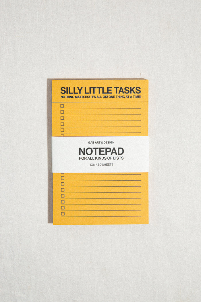 Silly Little Tasks List Notepad