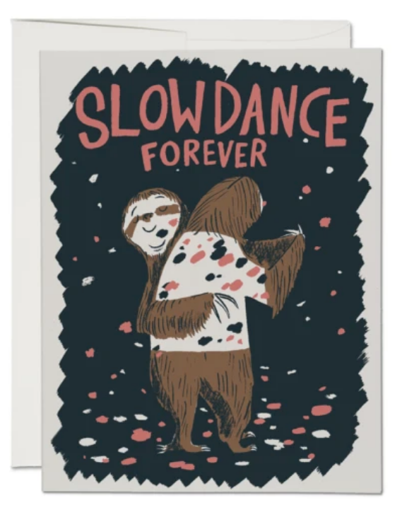 Slow Dance Forever Greeting Card