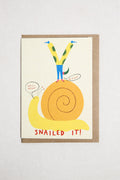 Snailed It Greeting Card