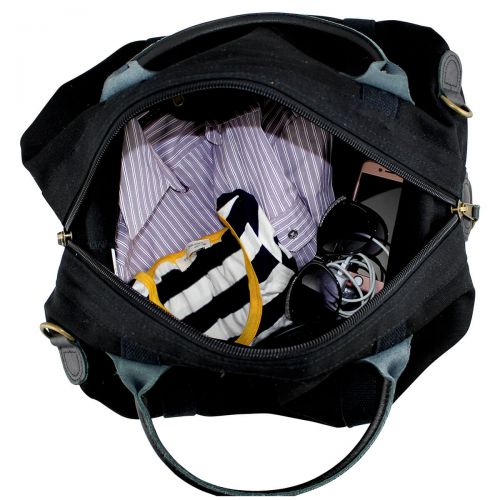 Solid Color Weekender Black
