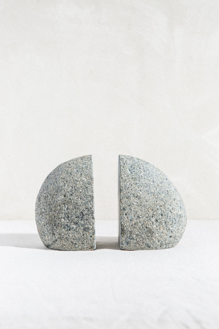 Split Stone Bookends