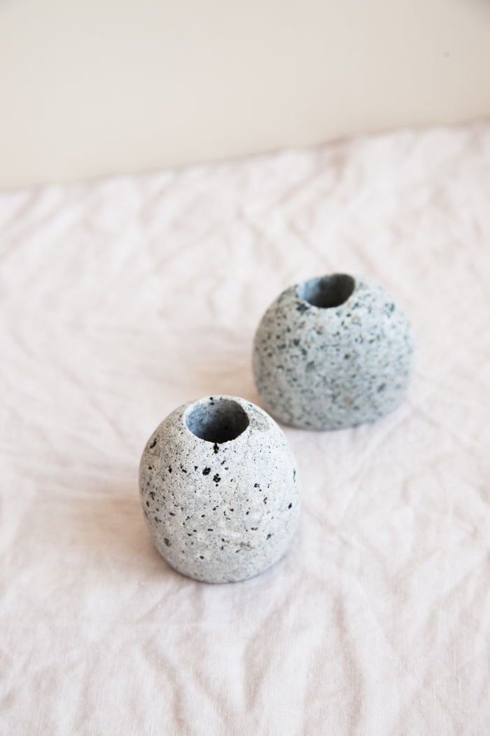 Stone Candle Holder