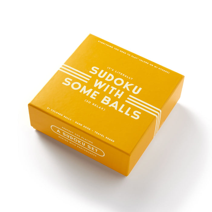 Sudoku With Some Balls Sudoku Game Set Galison